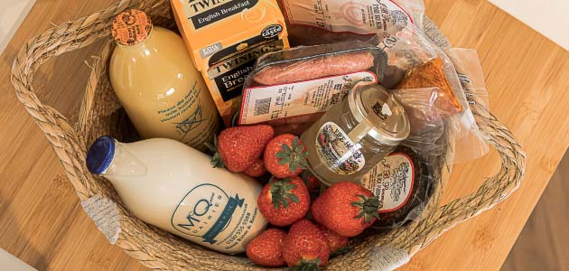 local produce breakfast hamper crail fife